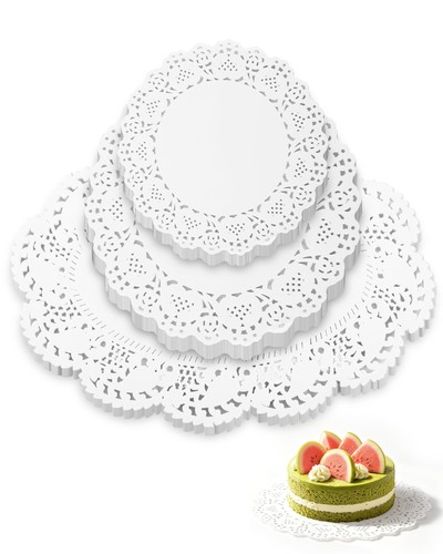 150 pcs paper doilies assorted - 150, doilies,assorted
